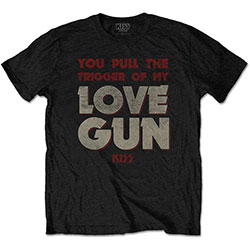 TEE SHIRT KISS PULL THE TRIGGER