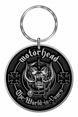 PORTE CLES MOTORHEAD THE WORLD IS YOURS KR088
