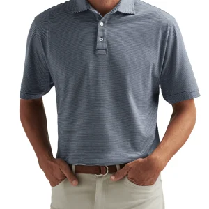 Carpenter Stripe Crown Comfort Polo Shirt