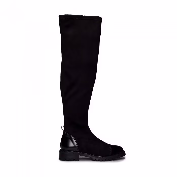 Bottes noires éco-responsables Paris Black de Nae : Élégance Responsable à Chaque Pas
