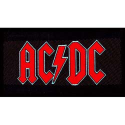 AC/DC Standard Patch: Red Logo (Loose) SP0001 – Image 2