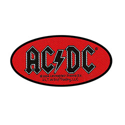 AC/DC STANDARD PATCH: OVAL LOGO (LOOSE) SP1901