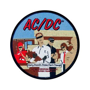 AC/DC STANDARD PATCH: DIRTY DEEDS (LOOSE) SP1934