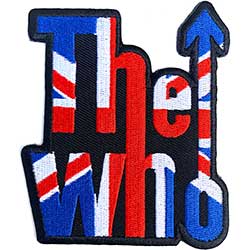 The Who Standard Woven Patch: Union Jack WHOPAT10