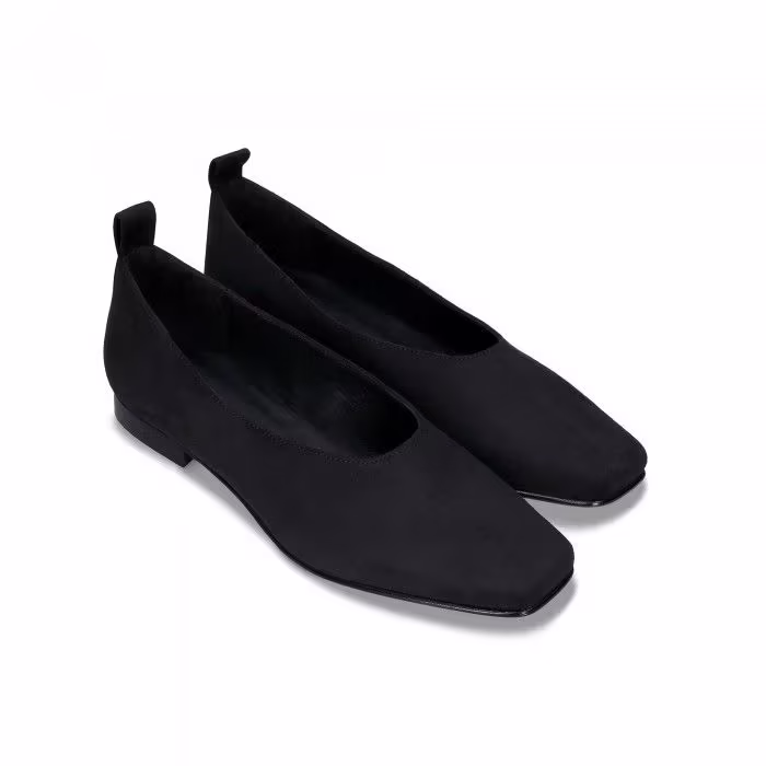 Ballerine femme cuir confort Melita Black de Nae : Élégante Conscience Éco-responsable A Chaque Pas – Image 4