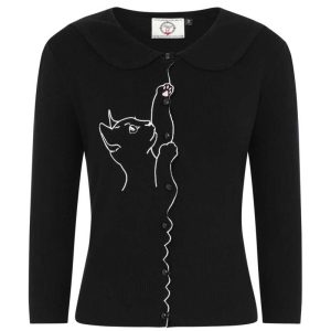 Cardigan cat Noir CA3215