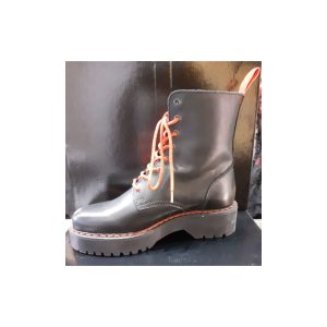 19328 8 HOLE BOOT BLACK/RED