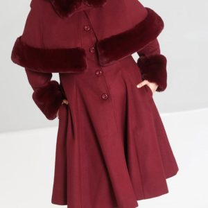 8078 Capulet coat bordeaux