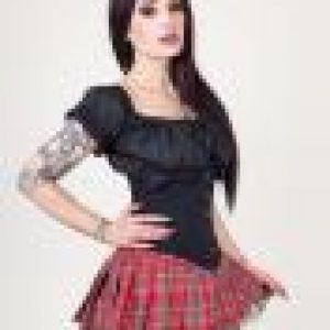 Jupe Burleska tartan