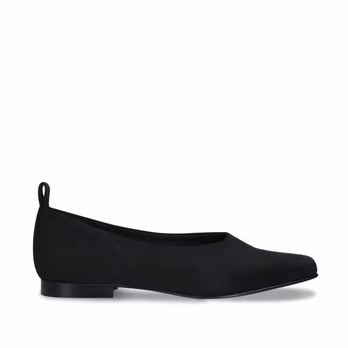 Ballerine femme cuir confort Melita Black de Nae : Élégante Conscience Éco-responsable A Chaque Pas – Image 2