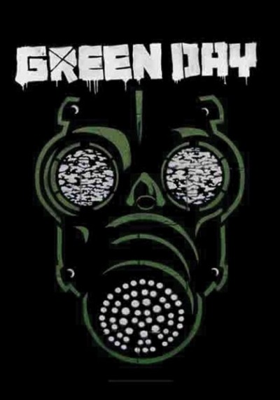 DRAPEAU GREEN DAY POS1019