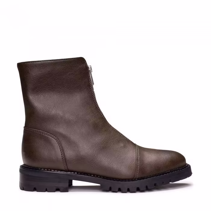 Bottes minimalistes femme Tecla Green de Nae : Redéfinissez l’Élégance avec Conscience