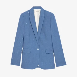 BLAZER VALSE BLEU